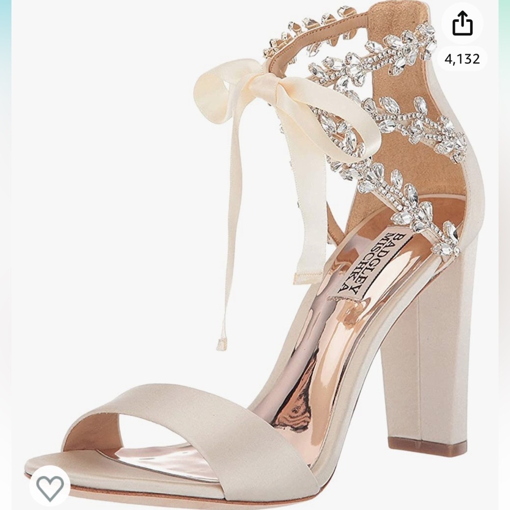 Champagne Everafter Heeled Sandals